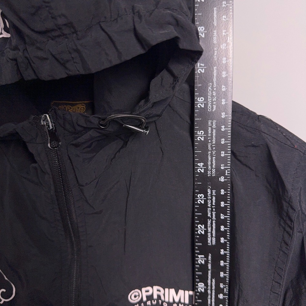 Primitive Naruto Jacket Size Small Windbreaker Anime Itachi (Faulty Zipper) - Picture 7 of 10